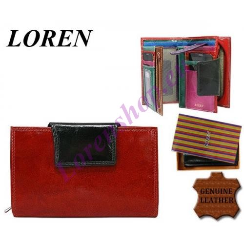 Naiste rahakott N253-CML RED BLACK